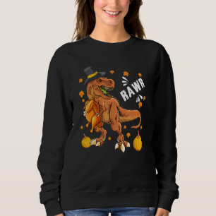 Dinosaur Rawr Thanksgiving Boys Turkey Saurus T Re Shirt