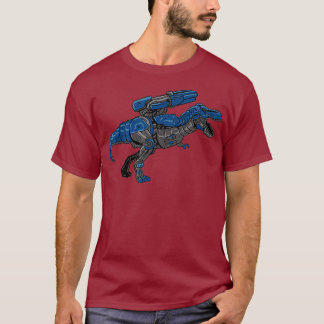 Dinosaur Robot Dino T-Rex Cyberpunk Tyrannosaur T Shirt