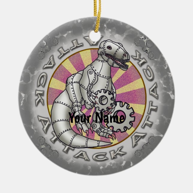 Dinosaur Robot ornament (Framsidan)