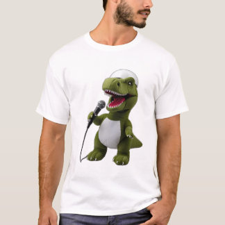 Dinosaur Rockstar T Shirt