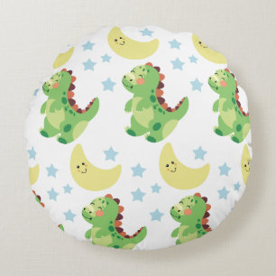 Dinosaur Rund Kudde