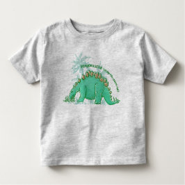 Dinosaur säger Stegosaurus killar t-shirt