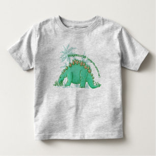 Dinosaur säger Stegosaurus killar t-shirt