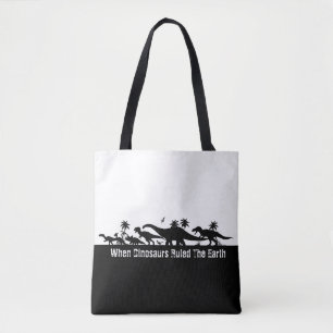 Dinosaur Silhouettes Tygkasse