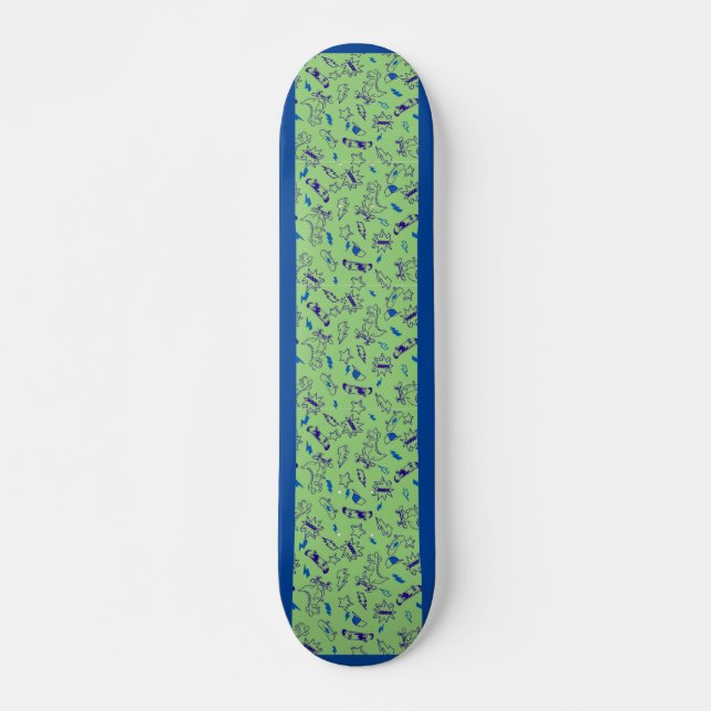 Dinosaur Skateboard (Framsida)