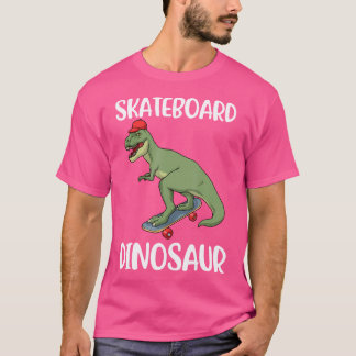 Dinosaur Skateboard T Shirt