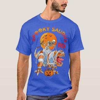 Dinosaur Skeleton T re Scary, Spooky Saurus Re PH Shirt