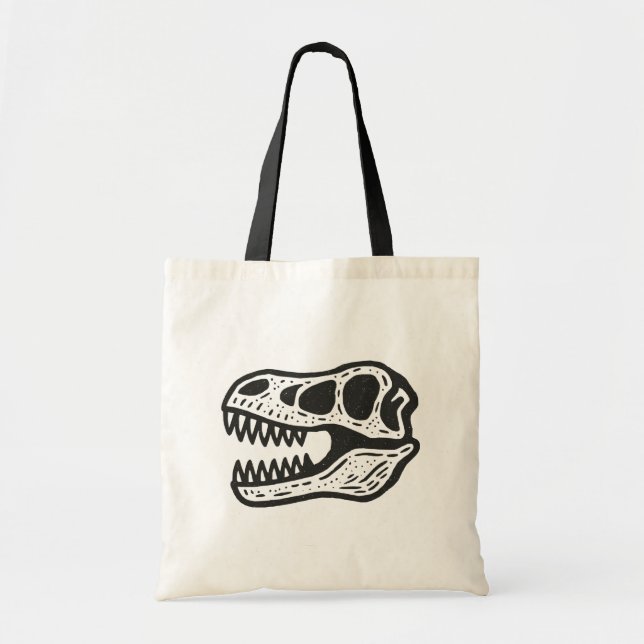 Dinosaur Skull Tygkasse (Framsidan)