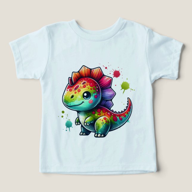 dinosaur Småbarn " T-shirt (Design Framsida)