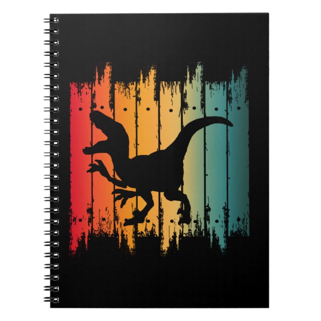 DINOSAUR SOLNEDGÅNG 2 ANTECKNINGSBOK (Framsidan)
