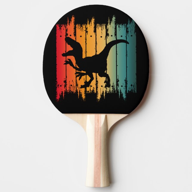 DINOSAUR SOLNEDGÅNG 2 PINGISRACKET (Framsidan)