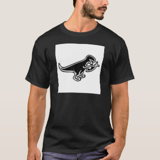Dinosaur som äter den Jesus fisken Tröja