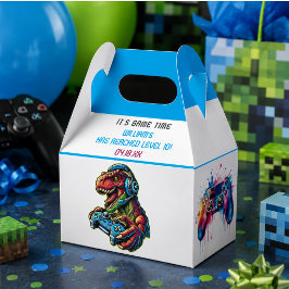 Dinosaur-spel Födelsedagsfest Presentaskar