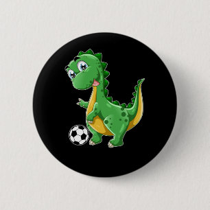 Dinosaur spelar idrottare Dino Sports Knapp