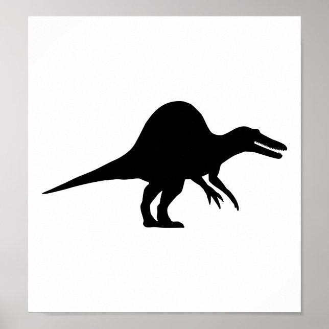 Dinosaur spinosaurus poster (Framsidan)