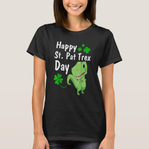 Dinosaur St Patrick S Day i lycklig T Shirt