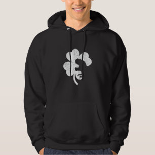 Dinosaur St patrick's day Boys Kids Småbarn Irish Hoodie
