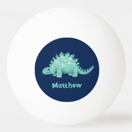 Dinosaur Stegosaurus First Namn Pingisboll