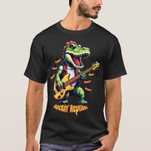 Dinosaur Sten Rockin Reptiles Rawr T Shirt