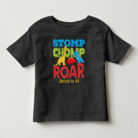 Dinosaur Stomp Chomp Roar Birthday Boy