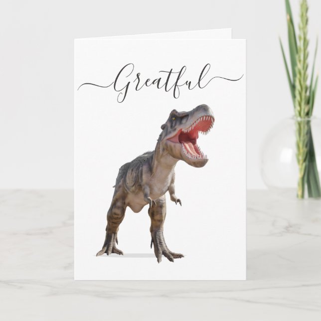 Dinosaur stor kort (Framsida)