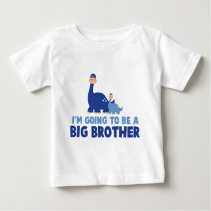 Dinosaur storebror till NYA blå T-shirt