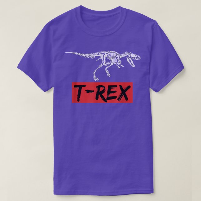 Dinosaur t re Bones Skeleton  T Shirt (Design framsida)