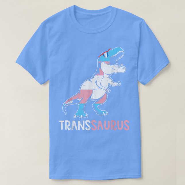 Dinosaur T Re Trans Saurus Transgender Pride Manar Shirt (Design framsida)