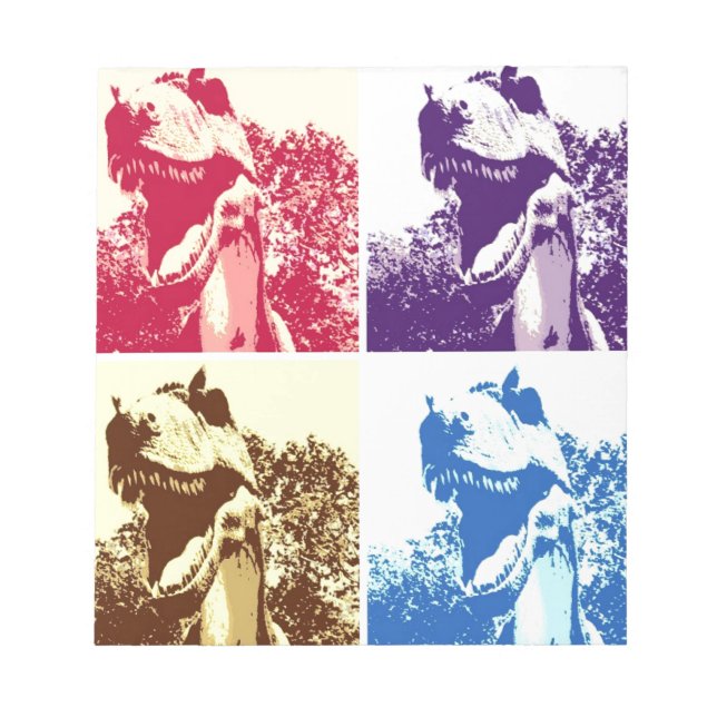 Dinosaur T-Rex Anteckningsblock (Framsida)