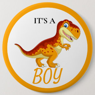 Dinosaur t Rex Baby Shower Boy Knapp