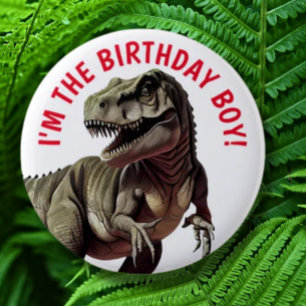 Dinosaur T Rex BOY Knapp