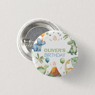 Dinosaur T-Rex in Party Hat Birthday Boy or Girl B Knapp