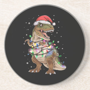 Dinosaur T-Rex Julgran Jultröja Xmas Dino Underlägg