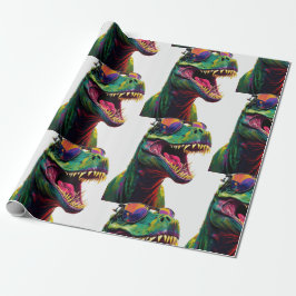 Dinosaur T Rex Jurassic Coola Presentpapper