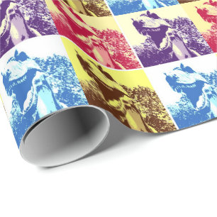 Dinosaur T-Rex Presentpapper