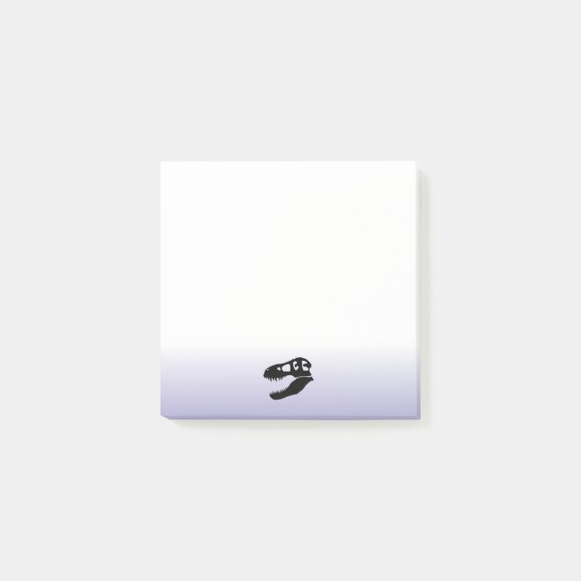 Dinosaur T. rex Skull Post-it Block (Framsida)