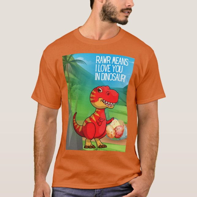 DINOSAUR T-REX T SHIRT (Framsida)