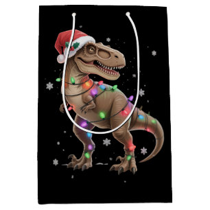 Dinosaur T-rex Träd Jul Xmas Husdjur Dino Trex