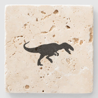 Dinosaur T-Rex Tyrannosaurus Rex Black Silhouette Stenunderlägg