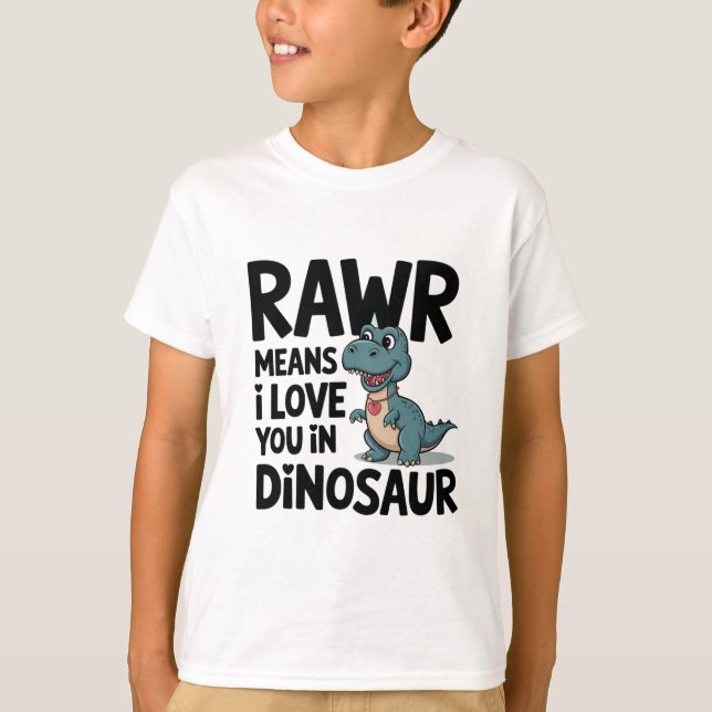 Dinosaur T Shirt (Framsida)