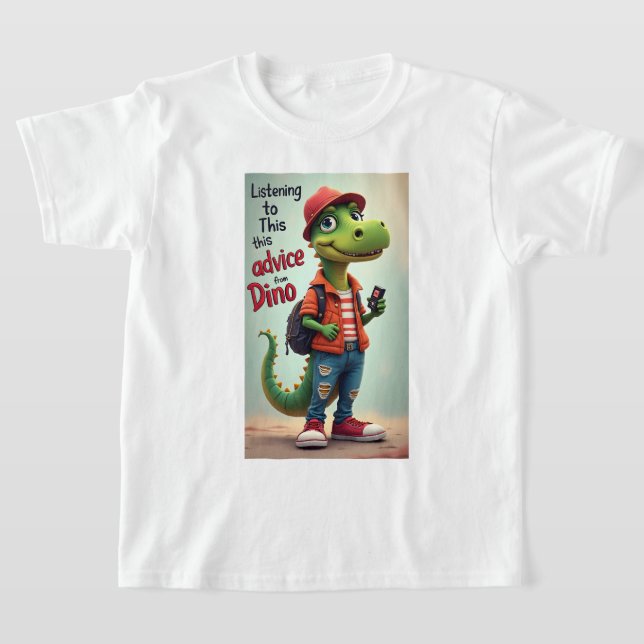 dinosaur t shirt (Laydown)