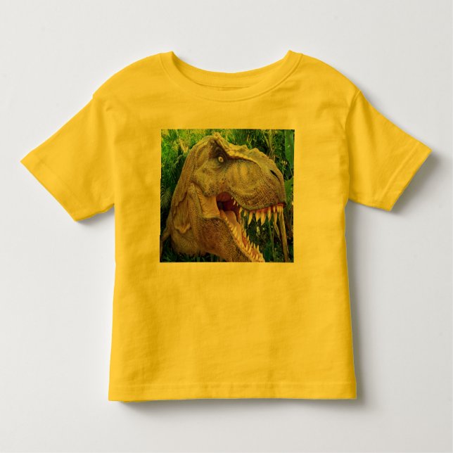 Dinosaur t-shirt-för barn tee (Framsida)