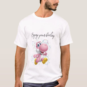 Dinosaur T-Shirt – Njut av dina känslor Grafisk Te