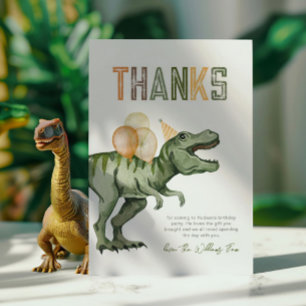 Dinosaur - tackkort tack kort