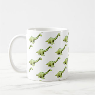 Dinosaur Tecknad leksak Brontosaurus Kaffemugg