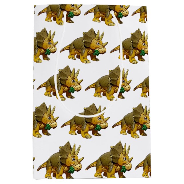 Dinosaur Tecknad leksak Triceratops (Framsidan)