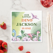 Dinosaur tema 1-års födelsedag