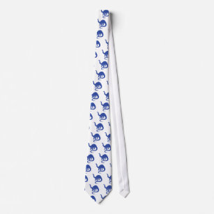 Dinosaur Tie - Blue Slips
