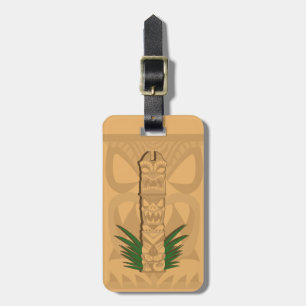 Dinosaur Tiki Totem Bagagebricka
