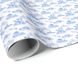 Dinosaur Toile (Periwinkle Blue) Presentpapper